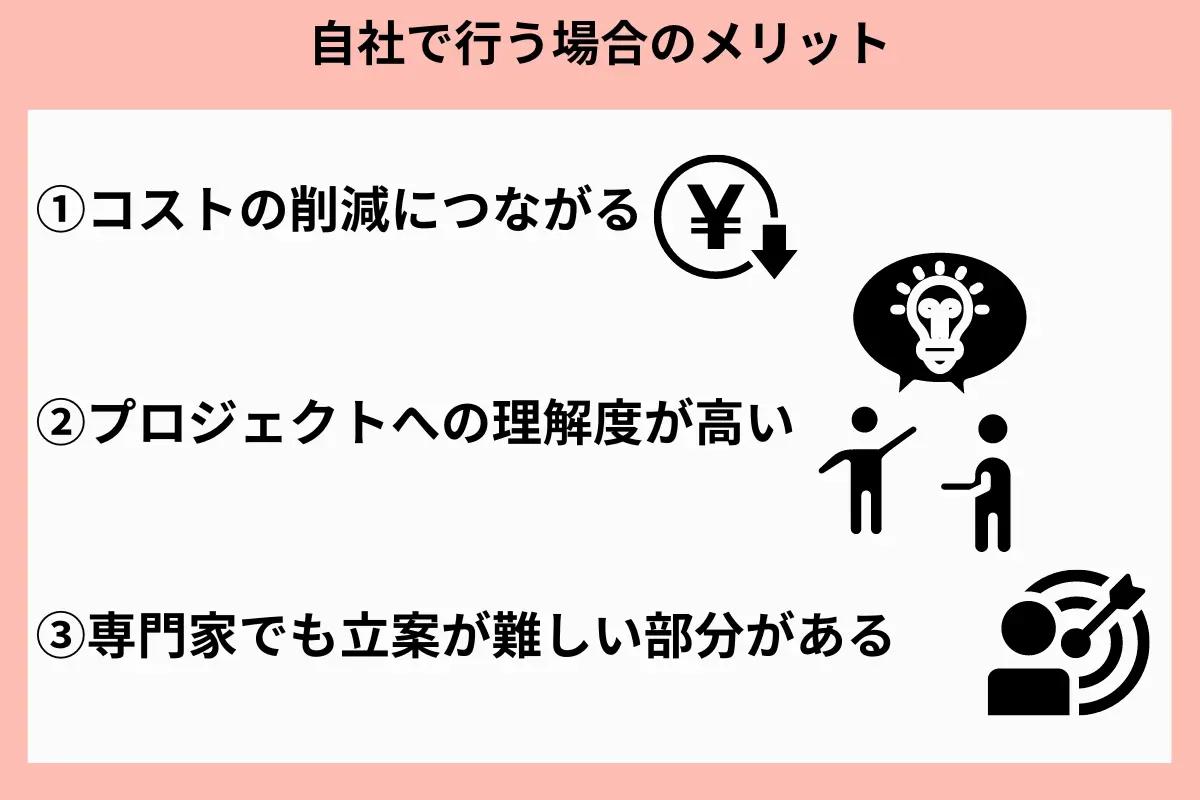 自社で行うメリット