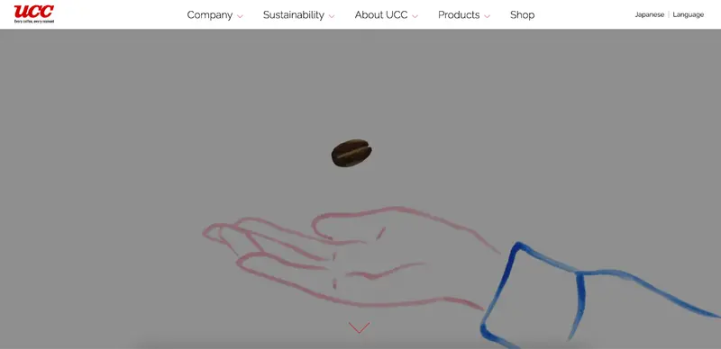 UCCのトップページ
