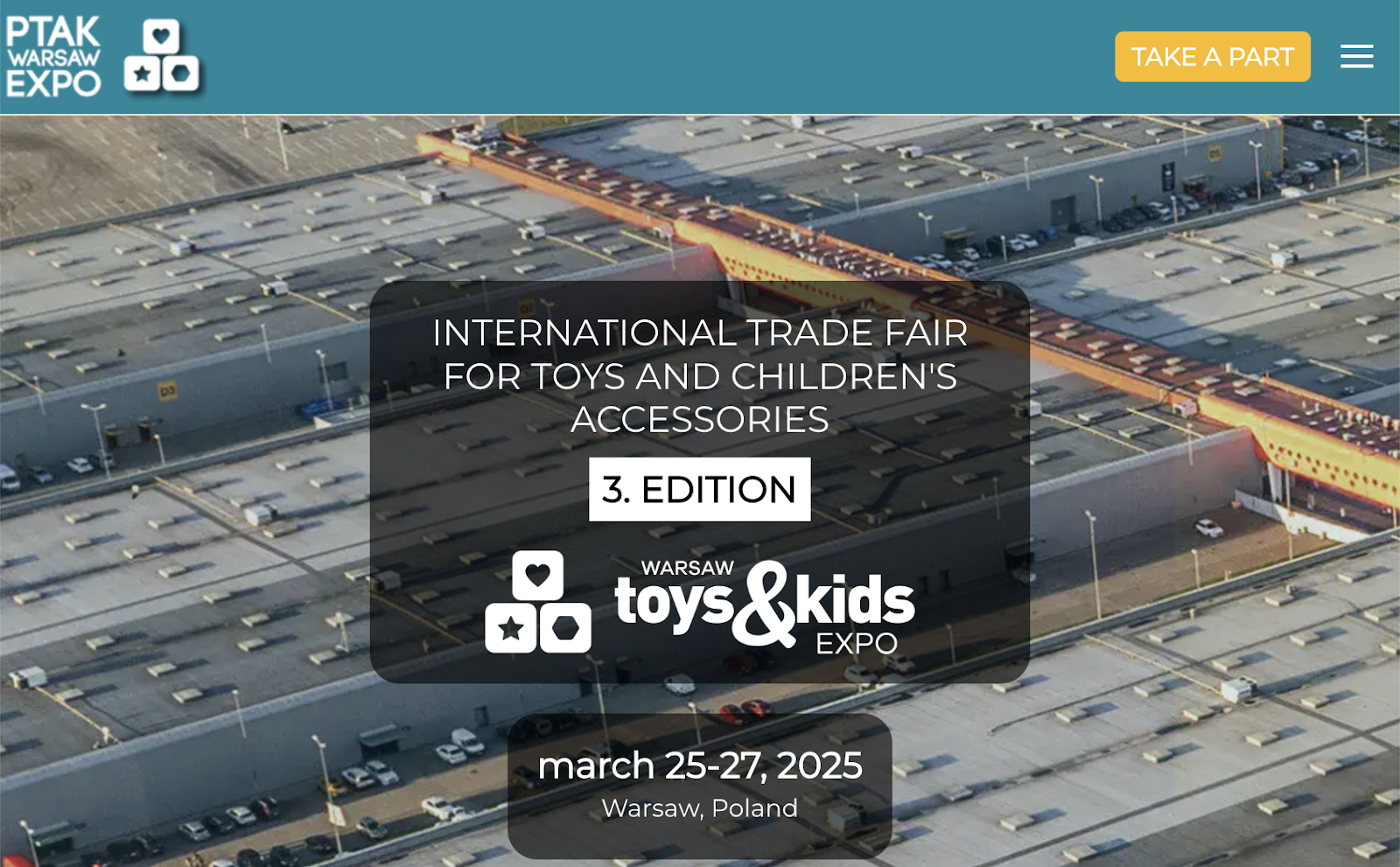 WARSAW Toys&Kids Expo Webサイト