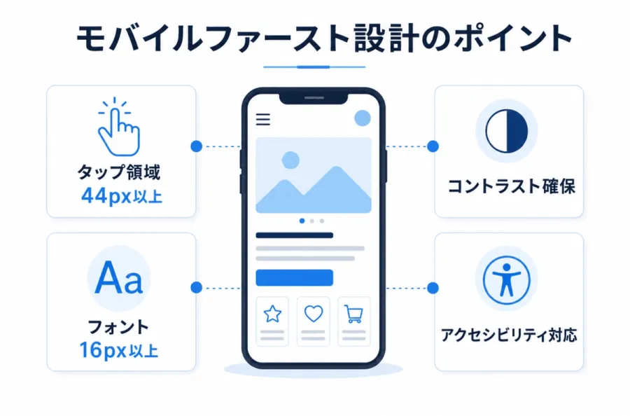 モバイルファーストの設計ポイント