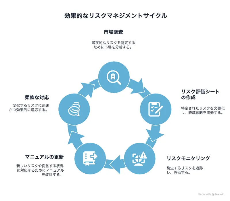 効果的なリスクマネジメントサイクル