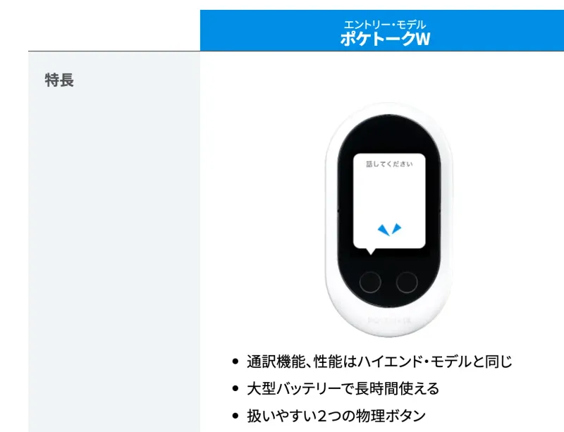 SOURCENEXT POKETALK W