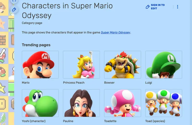 スーパーマリオのキャラクターのローカライズ例