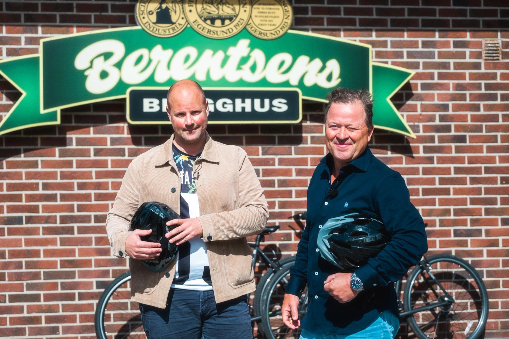Berentsen Brygghus har røtter helt tilbake til 1895. I dag er det far Harald og sønn Fred som driver familiebedriften.