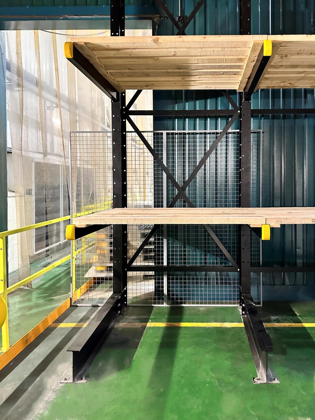 Cantilever racking storage