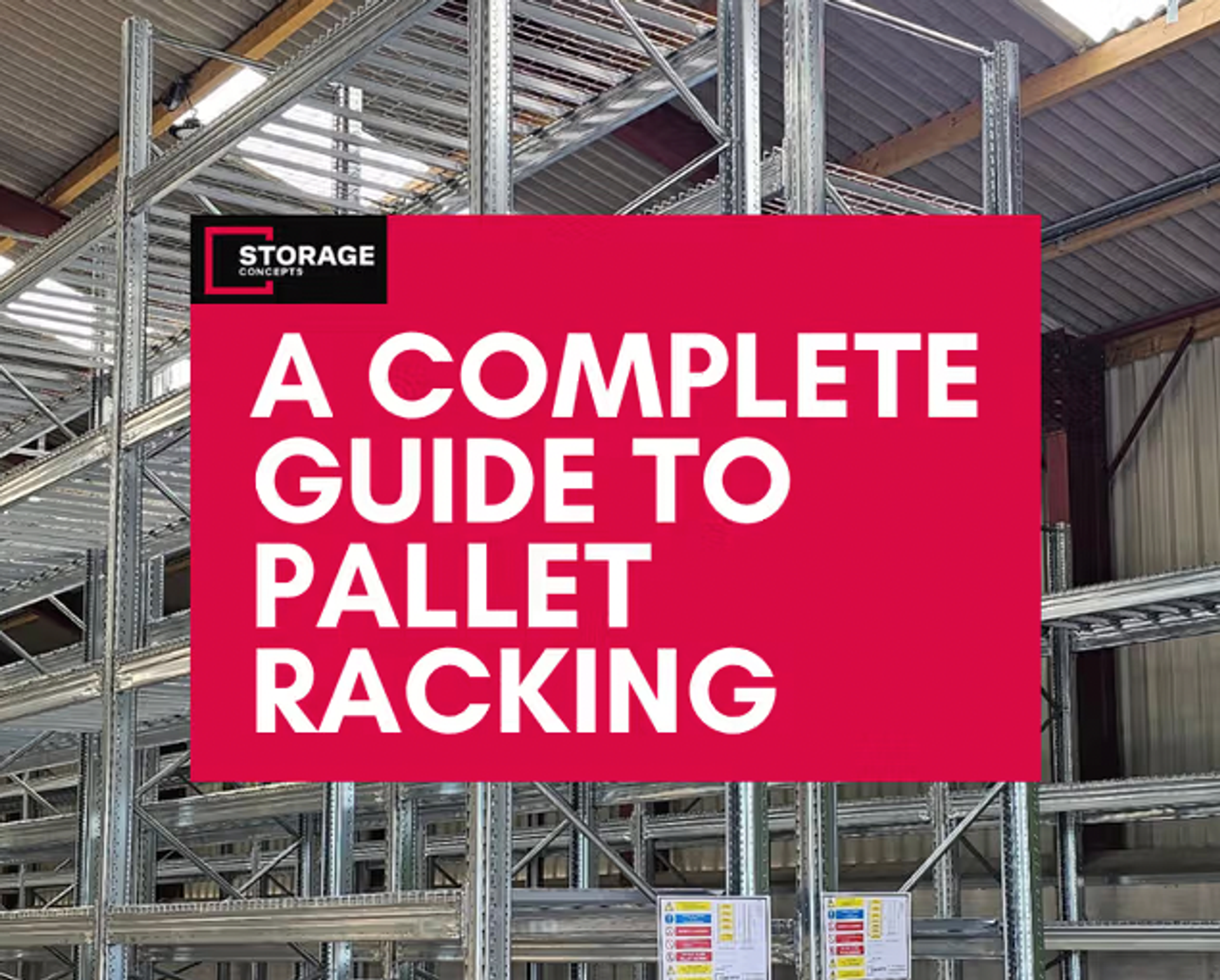 Pallet racking guide title card
