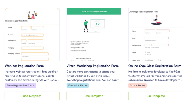 Jotform Templates