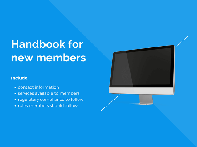 new member handbook