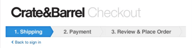 Checkout Page Example