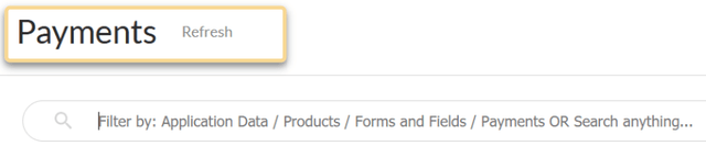 Filtering Payment Data In Regpack