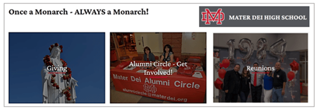 Illustration from How to Keep Your Private School Alumni Engagement High