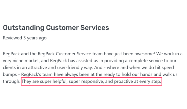 Customer Service Review