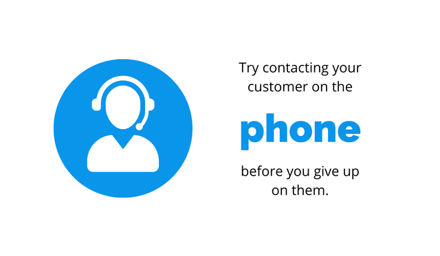 phone call reminder to customer