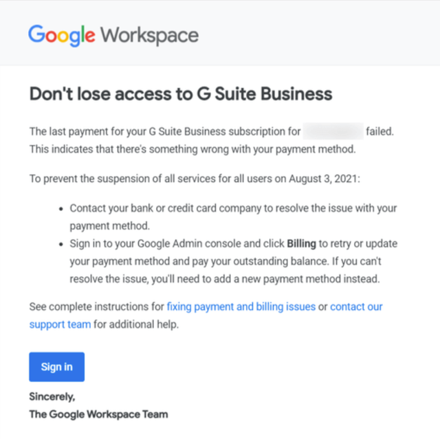 gsuite access