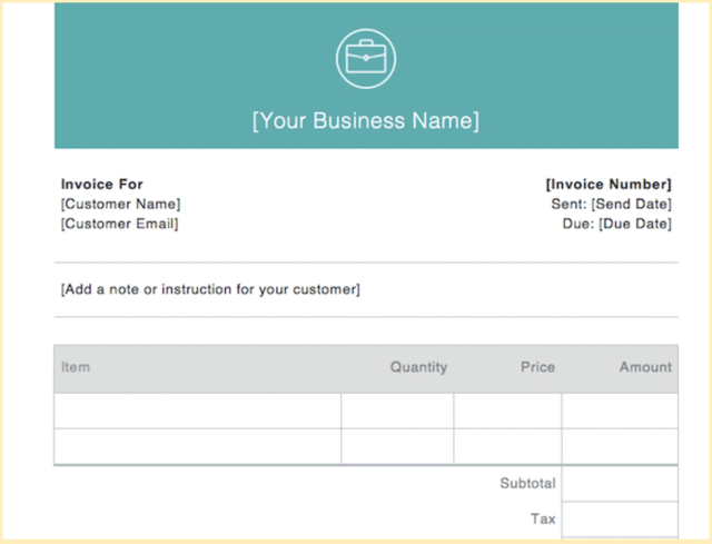 Invoice Template