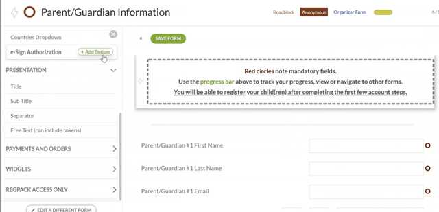 Guardian Information