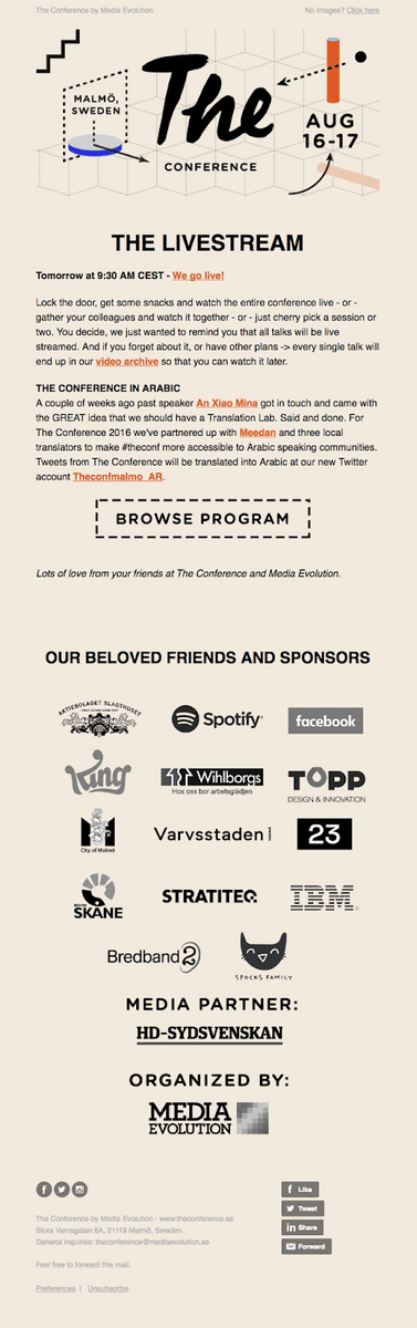 Media Evolution Conference