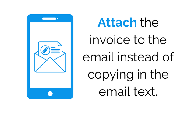 Attach Invoice