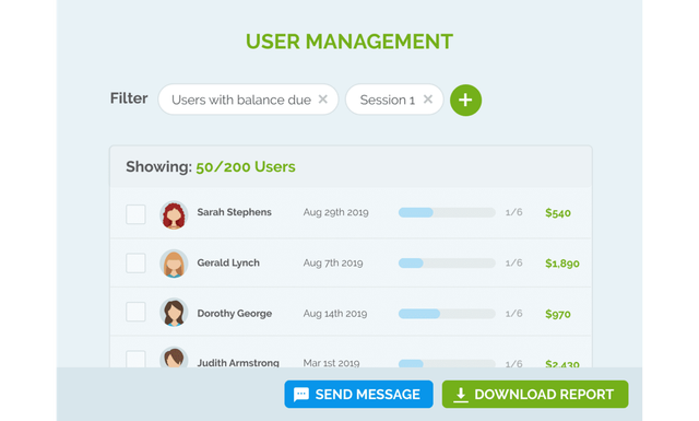 Regpack User Management