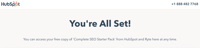 Regpack screenshot: HubSpot