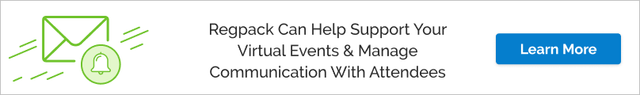 Regpack can help with event communication. Learn more.