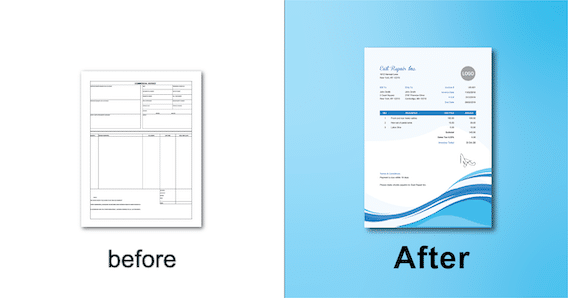 Customize Invoicing Templates