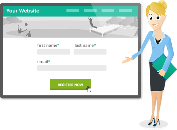 Read reviews of camp management software to make sure you can embed the process into your own site.