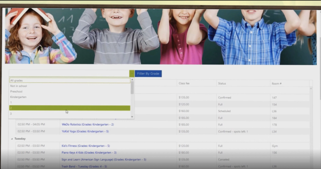 Jumbula offers class registration software. 
