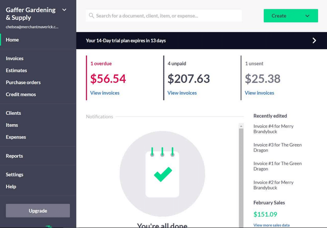 Invoice2go Tool