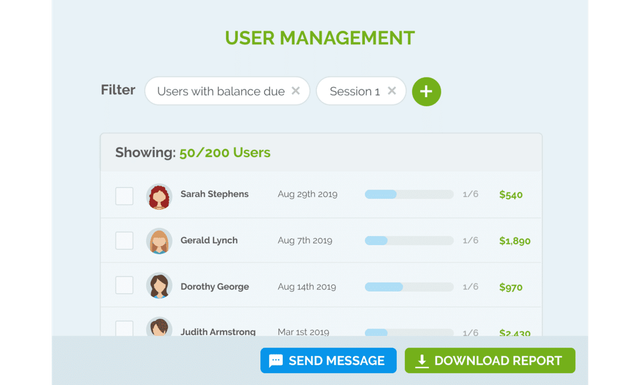 User Management Regpack