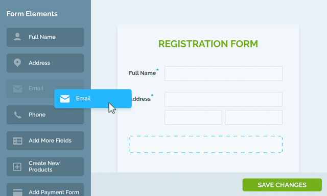 Regpack Registration Form