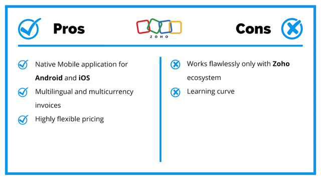 Pros Cons Zoho
