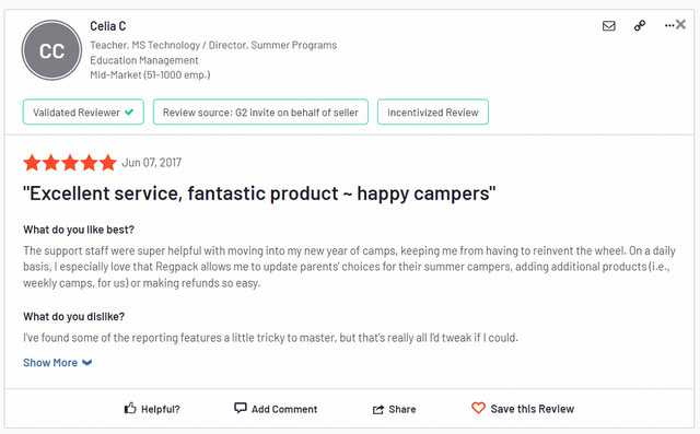 Regpack Review