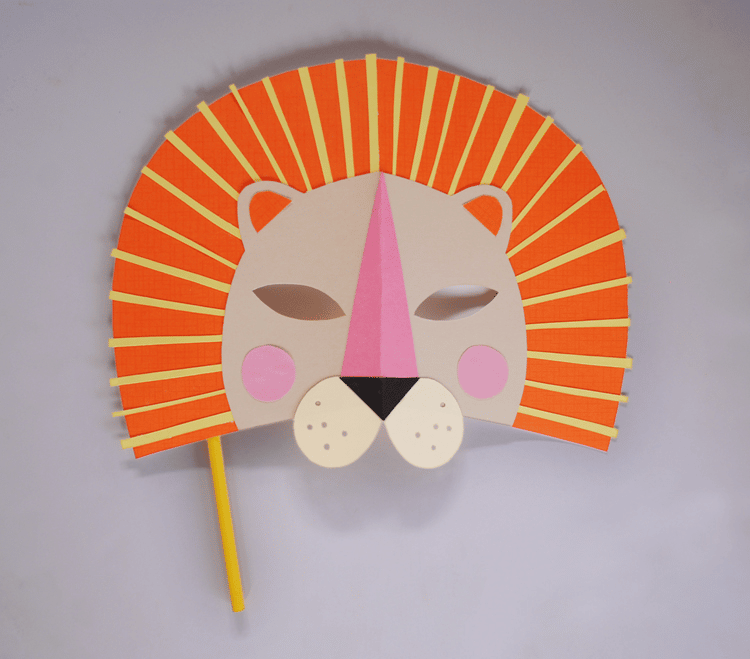 Halloween Lion Mask For Kids