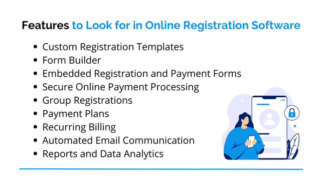 Features To Look For In Online Registration Software