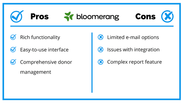 Bloomerang Pros And Cons