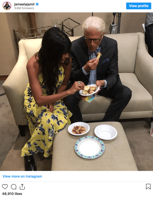 Regpack screenshot: Instagram Ted Danson