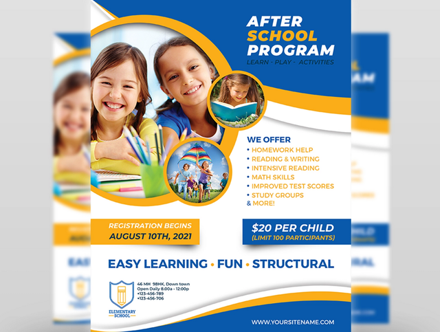 Regpack screenshot: After School Program