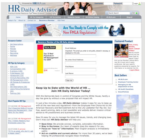 HR daily screenshot