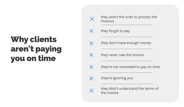 Reasons Clients Dont Pay