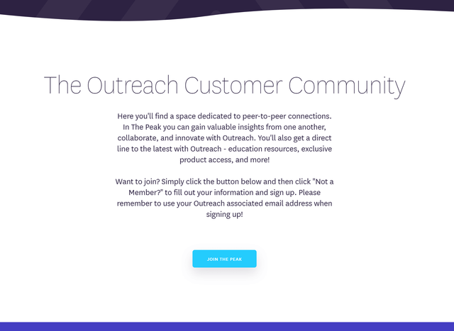 membership engagement by outreach.io