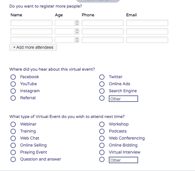 Jotform Template