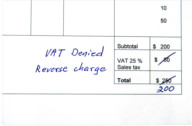 invoice tax errors