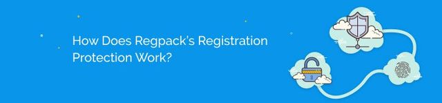 How does Regpack's registration protection work?