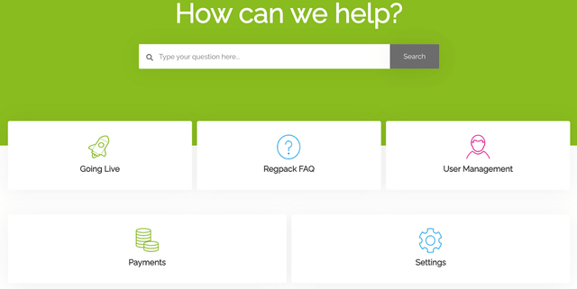 Regpack software screenshot