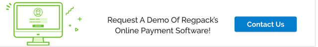 Request a demo of Regpack's online payment software!