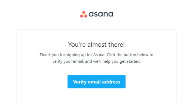 Email To Complete The Sigunp