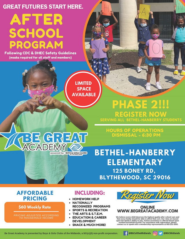 Regpack screenshot: After School Program