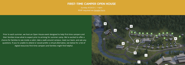 Camper Open House