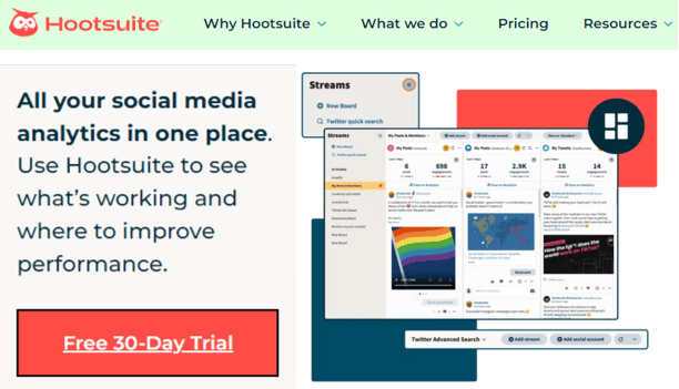 Regpack screenshot: Hootsuite